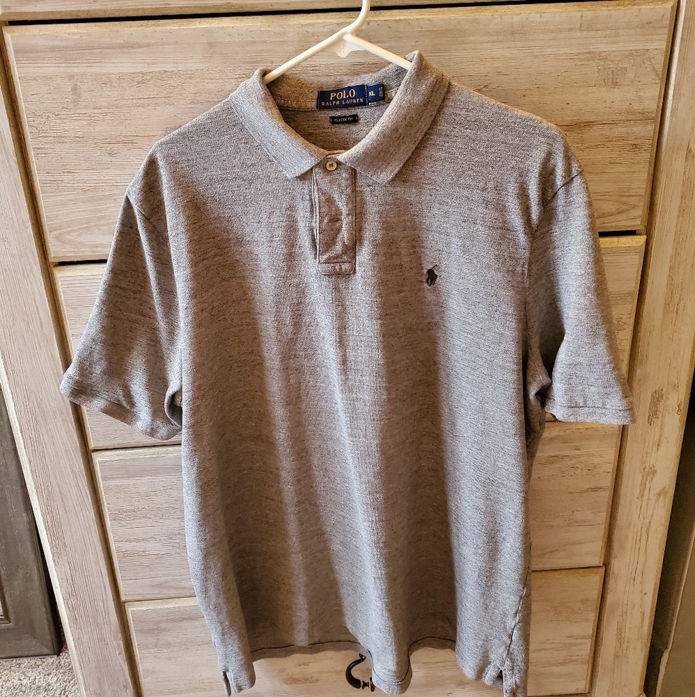 Ralph Lauren XL polo shirt - grey